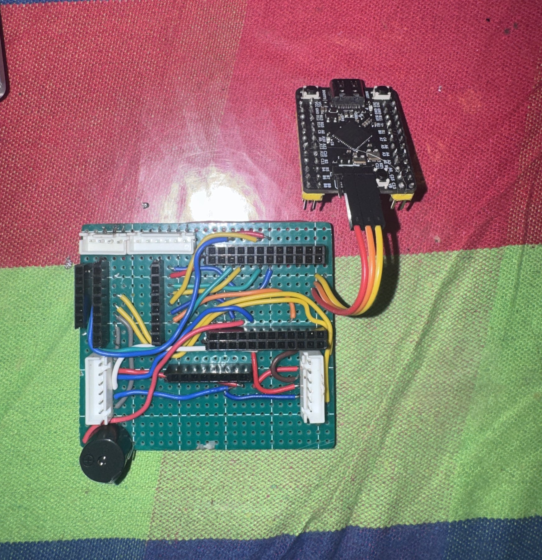 Blaze v1 control board — front