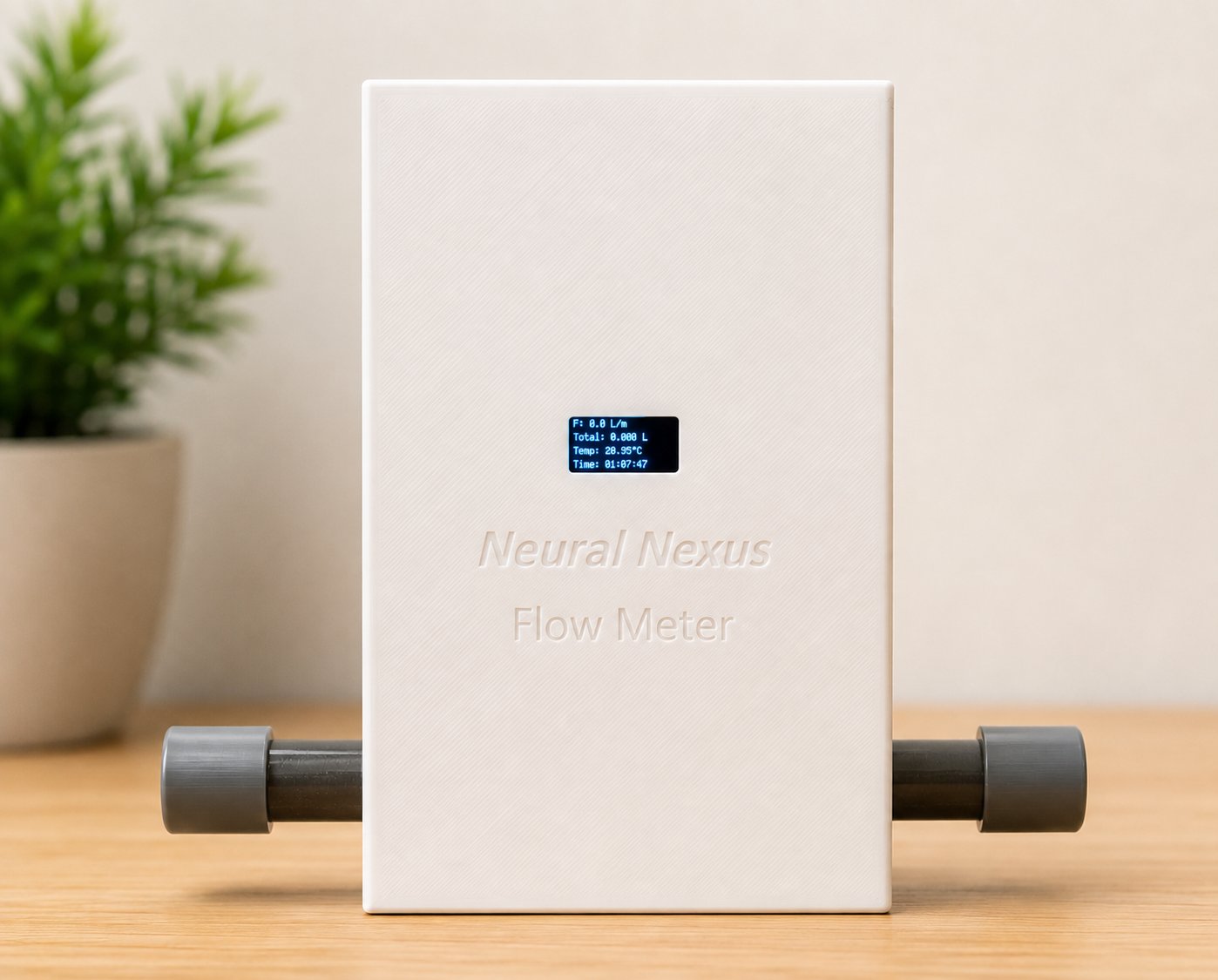 The completed smart flow meter